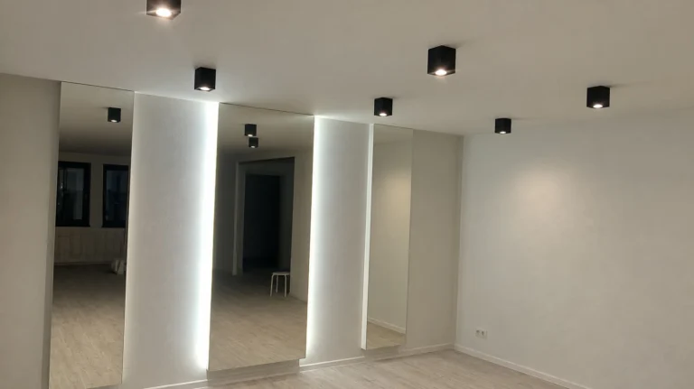 Oświetlenie LED w korytarzu